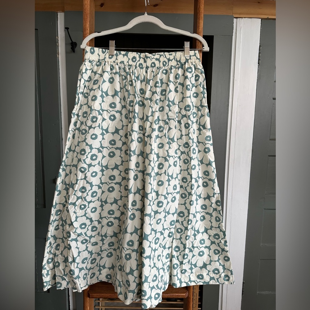 Marimekko Women's Wide Crop M. Classic Print. Cotton.
